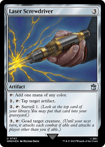 Laser Screwdriver (Surge Foil)