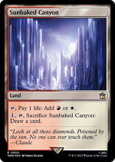 Sunbaked Canyon (Surge Foil)