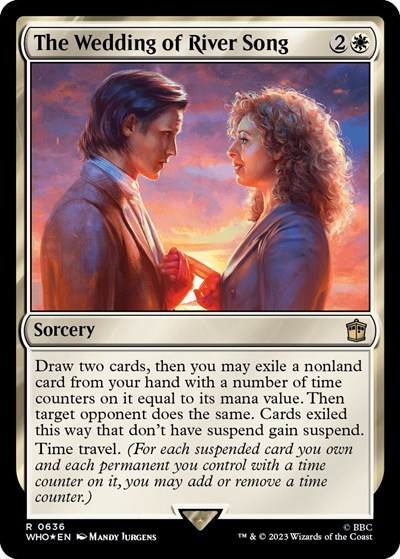 The Wedding of River Song (Surge Foil)