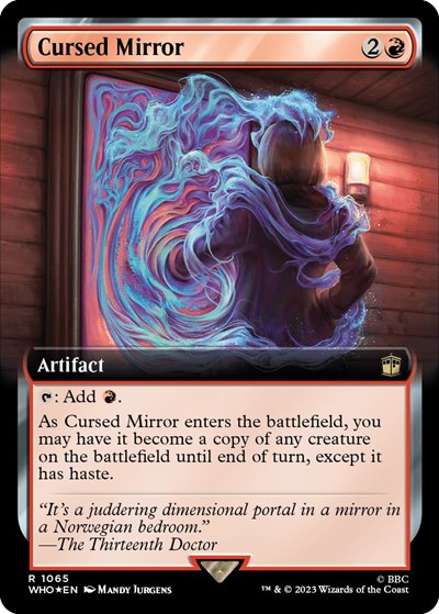 Cursed Mirror (Extended Art) (Surge Foil)