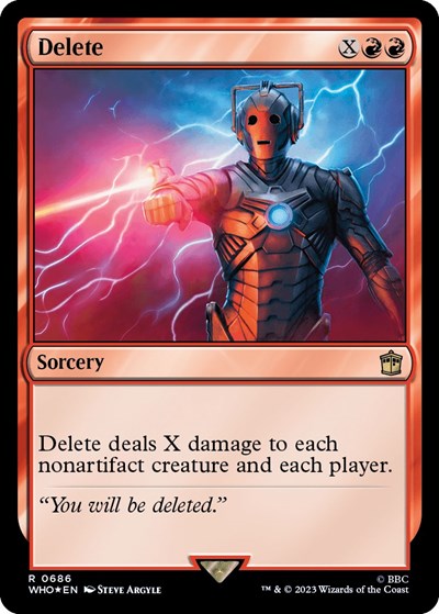 Delete (Surge Foil)