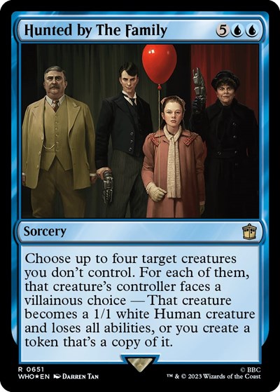 Hunted by The Family (Surge Foil)