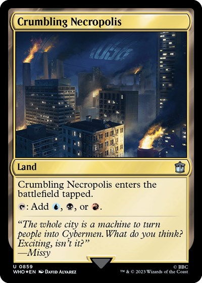 Crumbling Necropolis (Surge Foil)