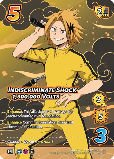 Indiscriminate Shock 1,300,000 Volts (Pro Hero Nationals 2023)