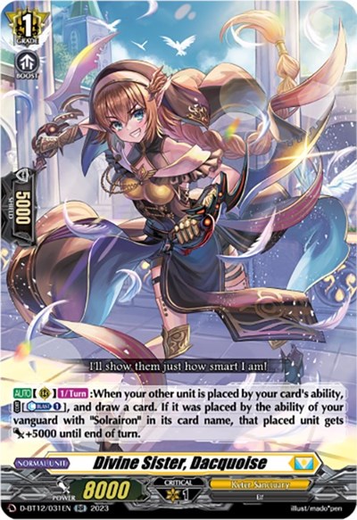 Divine Sister, Dacquoise