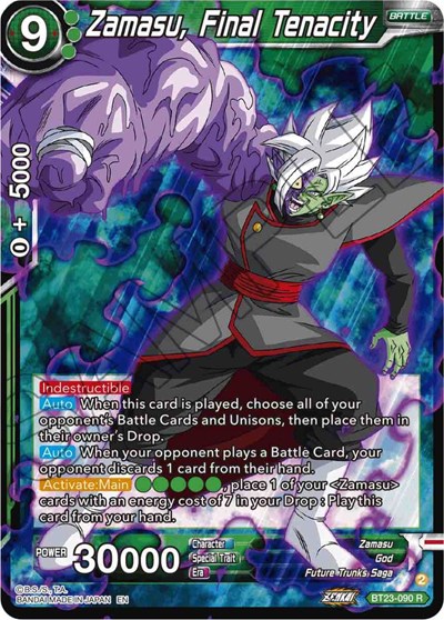 Zamasu, Final Tenacity