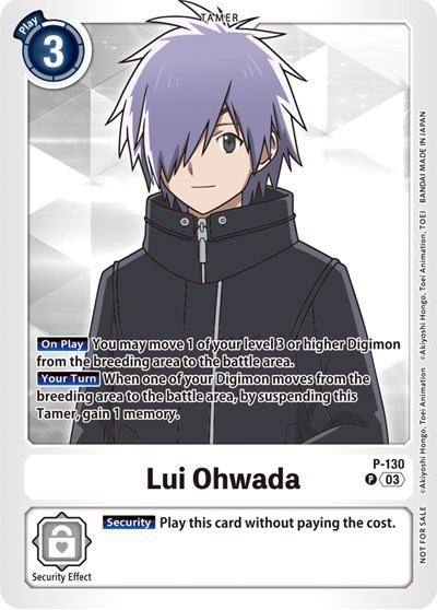 Lui Ohwada - P-130 (NYCC 2023 Demo Deck)