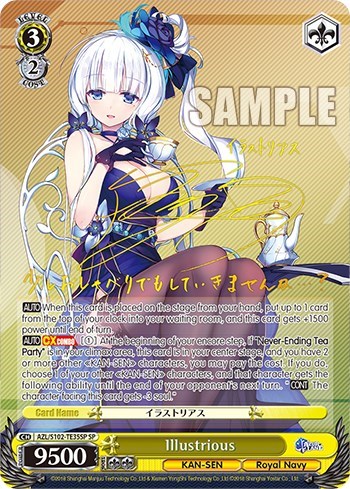 Illustrious (SP) (Gold Signature)