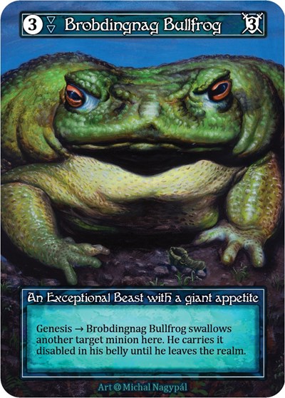 Brobdingnag Bullfrog (Foil)