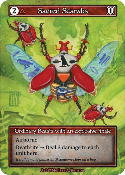Sacred Scarabs (Foil)