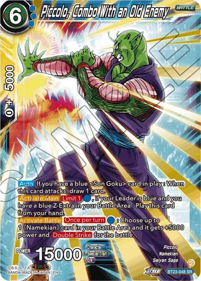 Piccolo, Combo With an Old Enemy