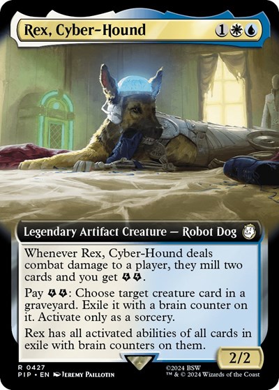 Rex, Cyber-Hound (Extended Art)