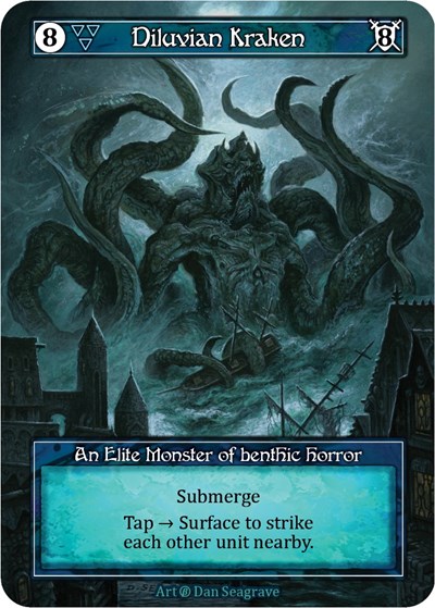 Diluvian Kraken (Foil)