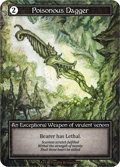 Poisonous Dagger (Foil)