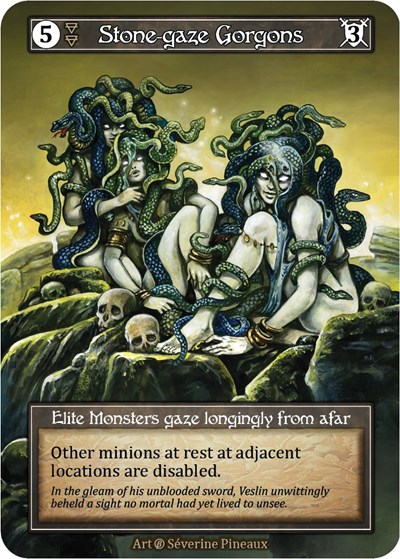 Stone-gaze Gorgons (Foil)