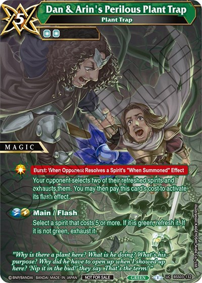 Dan & Arin's Perilous Plant Trap