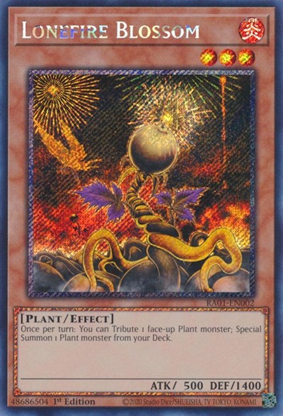 Lonefire Blossom (Platinum Secret Rare)