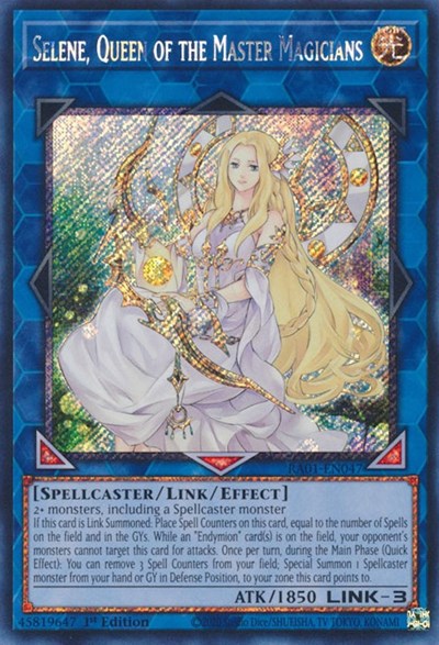 Selene, Queen of the Master Magicians (Platinum Secret Rare)