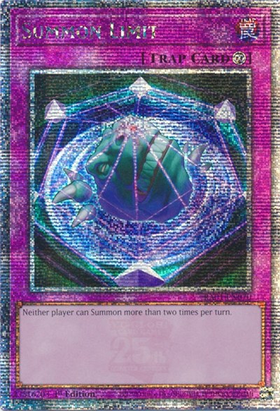 Summon Limit (Quarter Century Secret Rare)