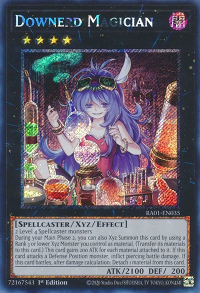 Downerd Magician (Platinum Secret Rare)