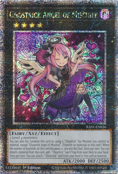 Ghostrick Angel of Mischief (Quarter Century Secret Rare)