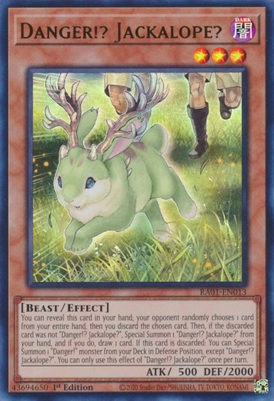 Danger!? Jackalope? (UR)