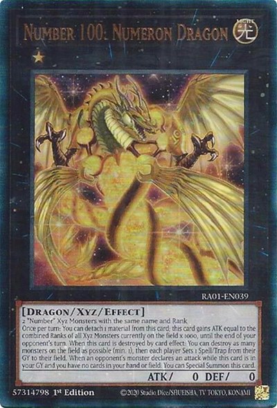 Number 100: Numeron Dragon (PUR)