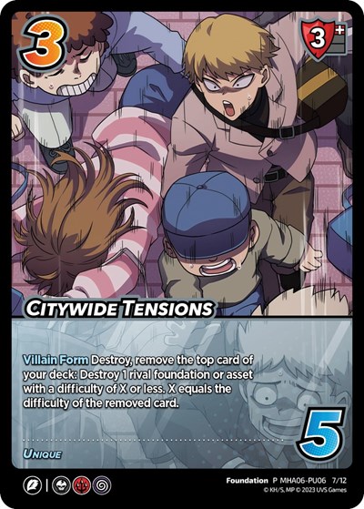 Citywide Tensions (Plus Ultra Pack 6)