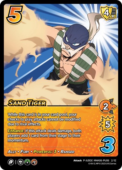 Sand Tiger (Plus Ultra Pack 6 Judge)