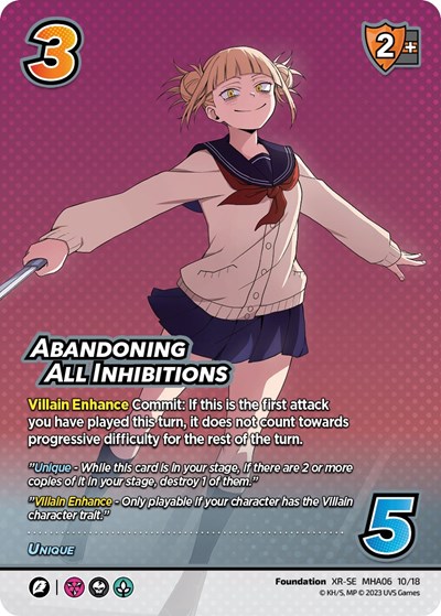 Abandoning All Inhibitions (XR)