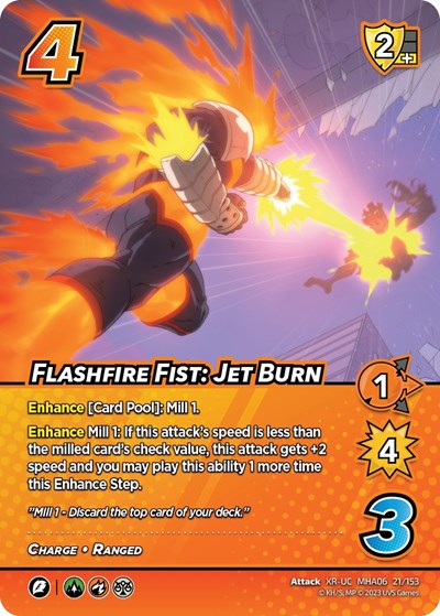 Flashfire Fist: Jet Burn (XR)