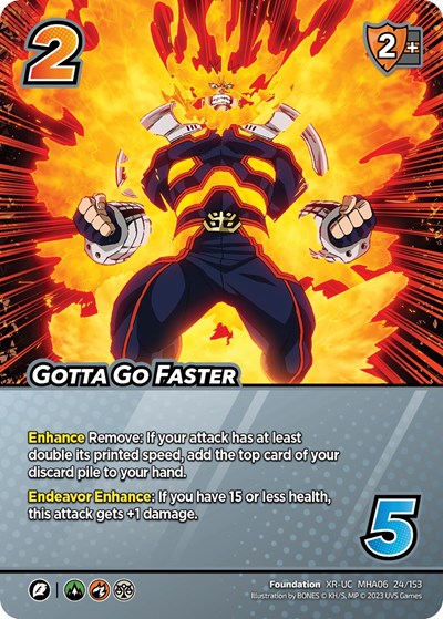 Gotta Go Faster (XR)