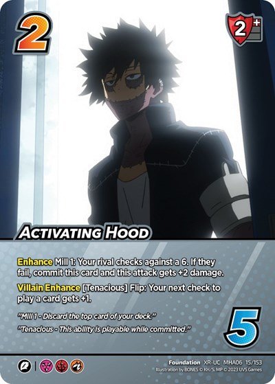 Activating Hood (XR)