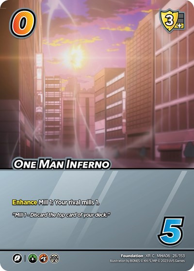 One Man Inferno (XR)