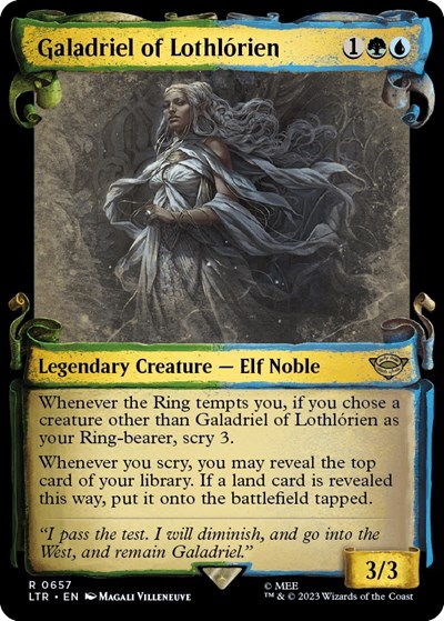 Galadriel of Lothlorien (Showcase Scrolls)