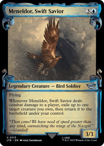 Meneldor, Swift Savior (Showcase Scrolls)