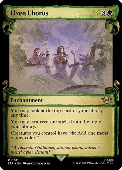 Elven Chorus (Showcase Scrolls)