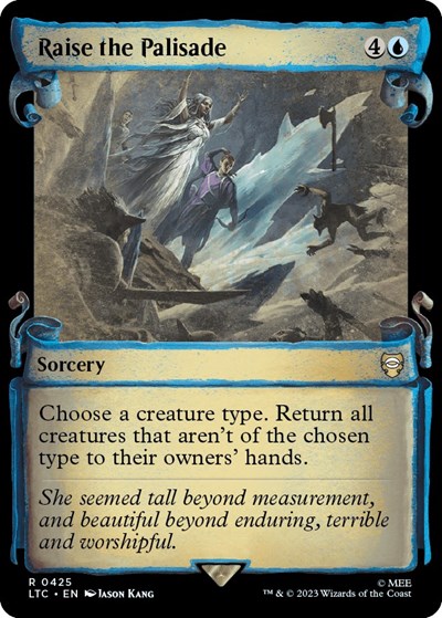 Raise the Palisade (Showcase Scrolls)