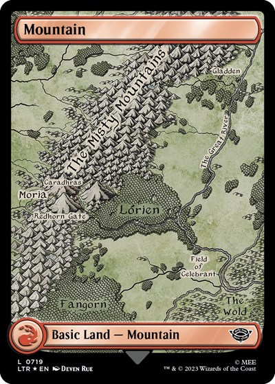 Mountain (0719) (Surge Foil)