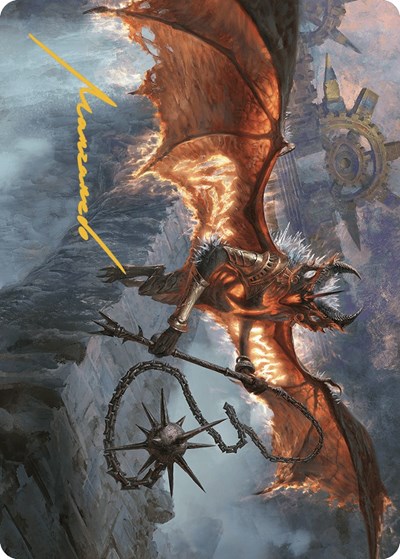 Bloodletter of Aclazotz Art Card (15/81) (Gold-Stamped Signature)