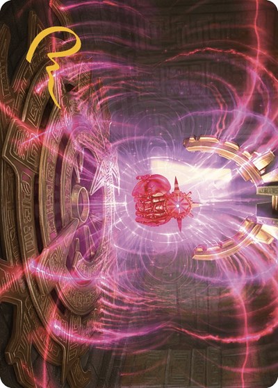 Locus of Enlightenment Art Card (Gold-Stamped Signature)