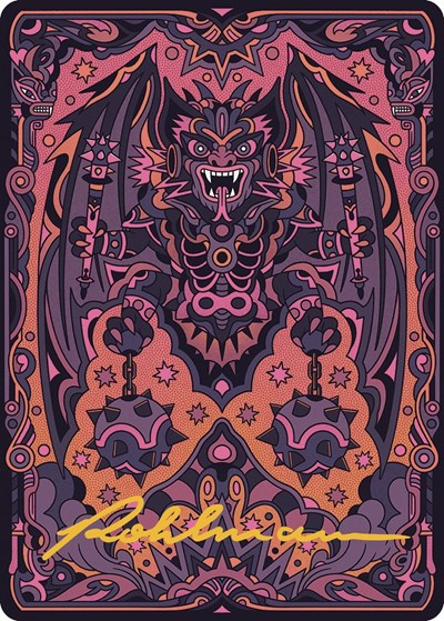 Bloodletter of Aclazotz Art Card (61/81) (Gold-Stamped Signature)