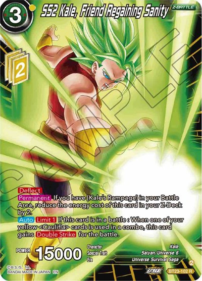 SS2 Kale, Friend Regaining Sanity