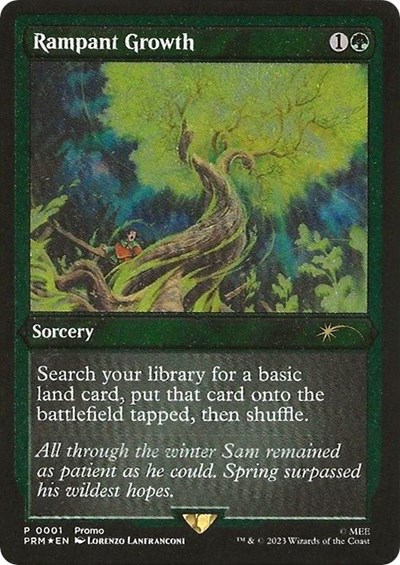 Rampant Growth (Foil Etched)