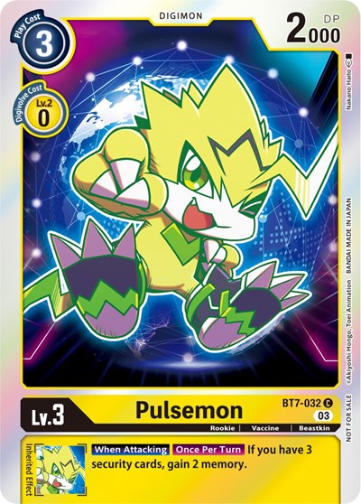 Pulsemon (Official Tournament Pack Vol.11)