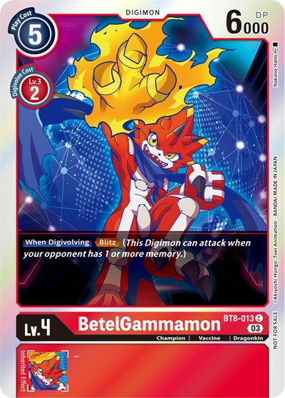 BetelGammamon (Official Tournament Pack Vol.11)