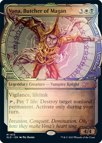 Vona, Butcher of Magan (Rainbow Foil)