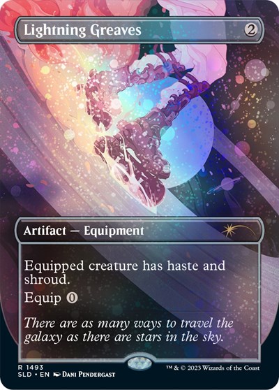 Lightning Greaves (1493) (Galaxy Foil)