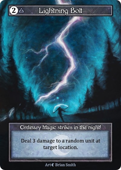 Lightning Bolt (Team Covenant Promo) (Foil)