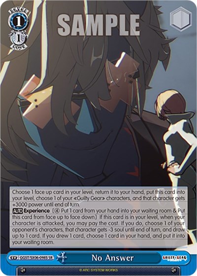 No Answer (SR)